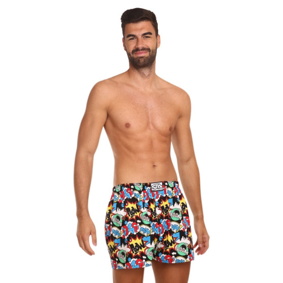 3PACK Boxershorts för herrar Styx art classic rubber flerfärgad (3A11565)