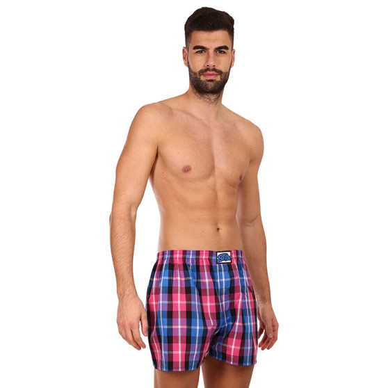 3PACK Boxershorts för herrar Styx klassisk elastisk flerfärgad (3A093134)