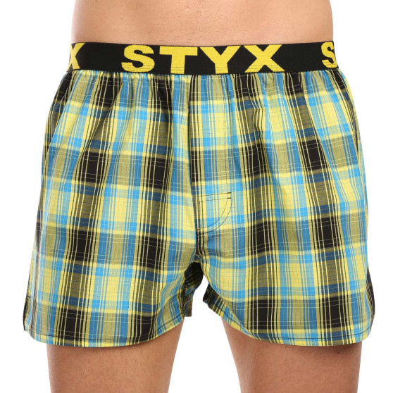 Boxershorts för herrar Styx sport elastisk flerfärgad (B1021)