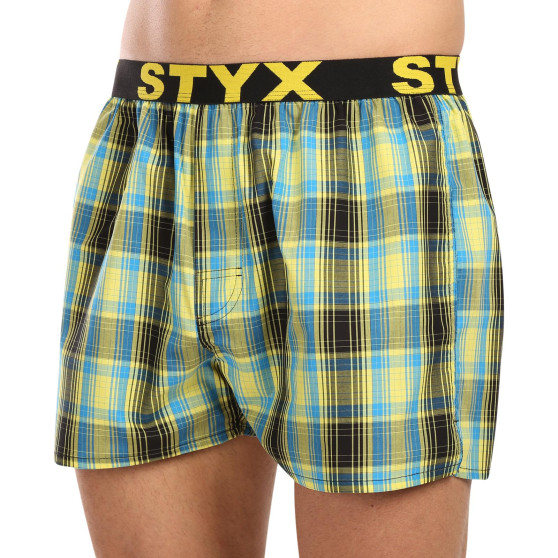 Boxershorts för herrar Styx sport elastisk flerfärgad (B1021)