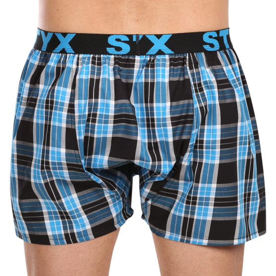 Boxershorts för herrar Styx sport elastisk flerfärgad (B1022)