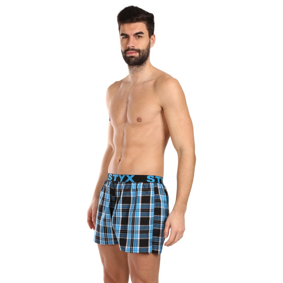 Boxershorts för herrar Styx sport elastisk flerfärgad (B1022)