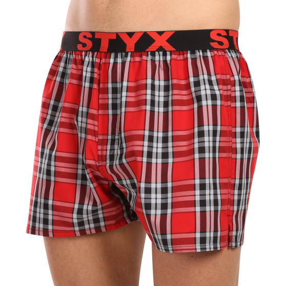 Boxershorts för herrar Styx sport elastisk flerfärgad (B1023)