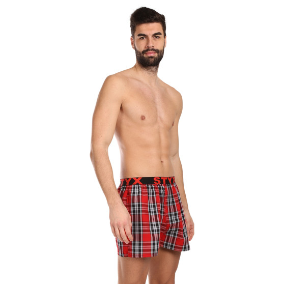 Boxershorts för herrar Styx sport elastisk flerfärgad (B1023)