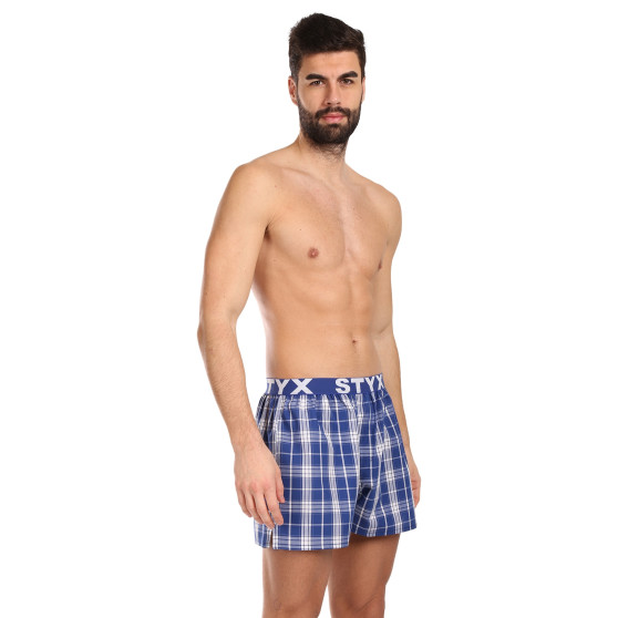 Boxershorts för herrar Styx sport elastisk flerfärgad (B1024)