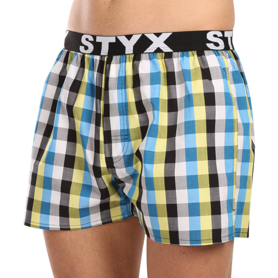 Boxershorts för herrar Styx sport elastisk flerfärgad (B1025)