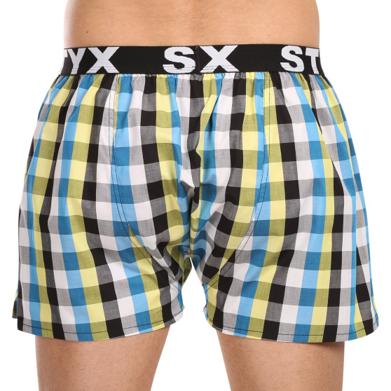 Boxershorts för herrar Styx sport elastisk flerfärgad (B1025)