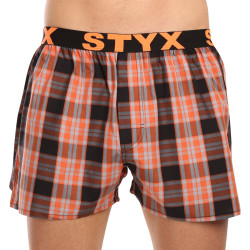 Boxershorts för herrar Styx sport elastisk flerfärgad (B1026)