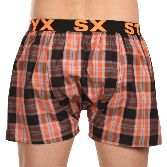 Boxershorts för herrar Styx sport elastisk flerfärgad (B1026)