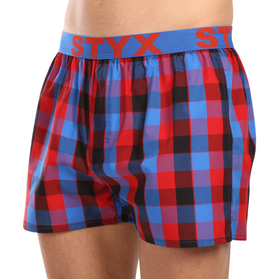 Boxershorts för herrar Styx sport elastisk flerfärgad (B1027)