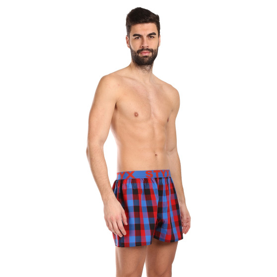 Boxershorts för herrar Styx sport elastisk flerfärgad (B1027)