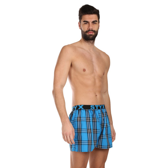 Boxershorts för herrar Styx sport elastisk flerfärgad (B1030)