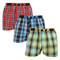 3PACK Boxershorts för herrar Styx sport elastisk flerfärgad (3B102123)