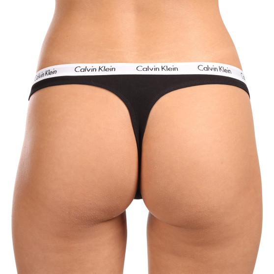 3PACK Stringtrosor för kvinnor Calvin Klein multicolour (QD3587E-WZB)