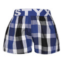 Barnshorts Styx sport elastisk flerfärgad (BJ1019)