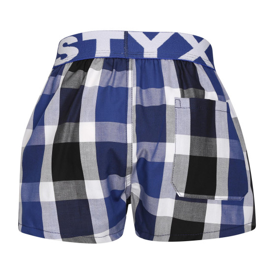 Barnshorts Styx sport elastisk flerfärgad (BJ1019)