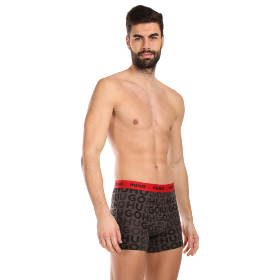 3PACK Boxershorts för herrar HUGO multicolour (50510192 025)