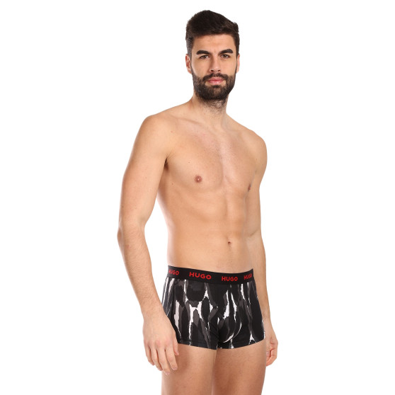 3PACK Boxershorts för herrar HUGO multicolour (50480170 022)