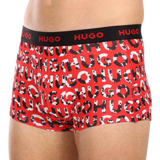 3PACK Boxershorts för herrar HUGO multicolour (50480170 306)