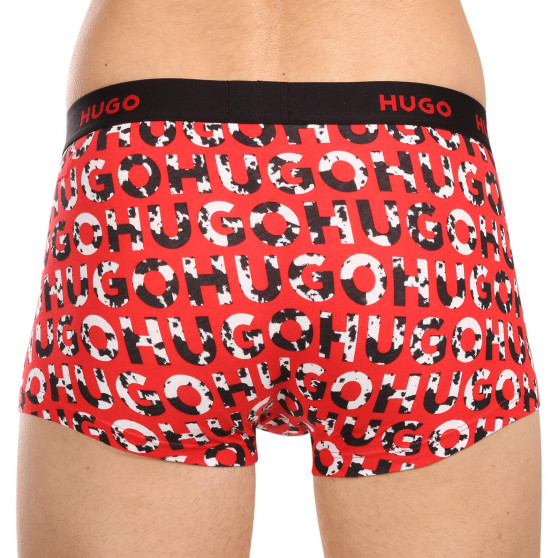 3PACK Boxershorts för herrar HUGO multicolour (50480170 306)