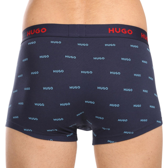 3PACK Boxershorts för herrar HUGO multicolour (50480170 440)