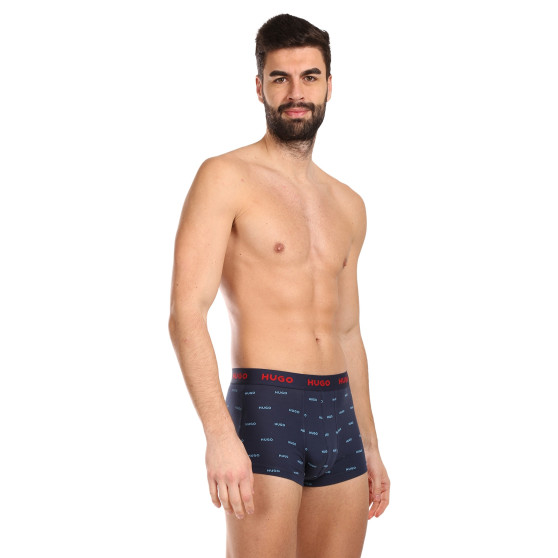 3PACK Boxershorts för herrar HUGO multicolour (50480170 440)