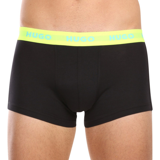 3PACK Boxershorts för herrar HUGO multicolour (50469766 730)