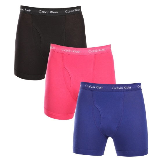 3PACK Boxershorts för herrar Calvin Klein multicolour (NB2616A-NLT)