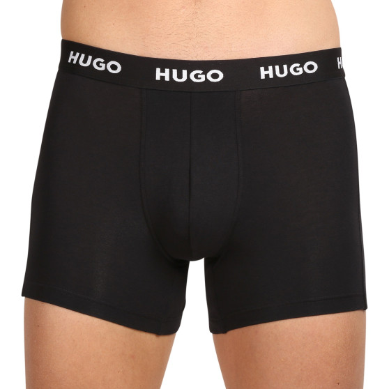 3PACK Boxershorts för herrar HUGO multicolour (50503079 972)