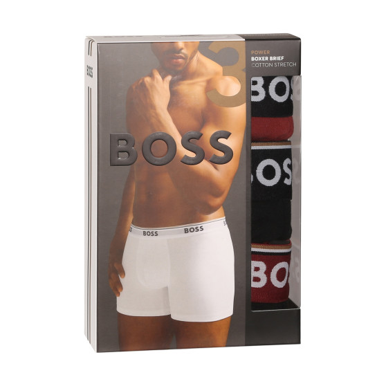 3PACK Boxershorts för herrar BOSS multicolour (50514926 969)