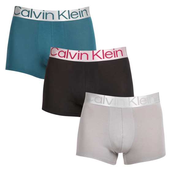 3PACK Boxershorts för herrar Calvin Klein multicolour (NB3130A-NA9)