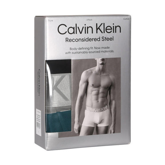 3PACK Boxershorts för herrar Calvin Klein multicolour (NB3130A-NA9)