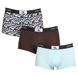 3PACK Boxershorts för herrar Calvin Klein multicolour (NB3532E-OFO)