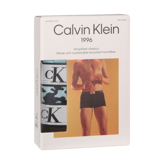 3PACK Boxershorts för herrar Calvin Klein multicolour (NB3532E-OFO)