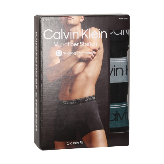 3PACK Boxershorts för herrar Calvin Klein svart (NB2570A-N2L)