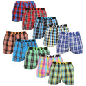 10PACK Boxershorts för herrar Styx sport gummi (10B102130)