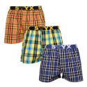 3PACK Boxershorts för herrar Styx sport elastisk flerfärgad (3B092140)