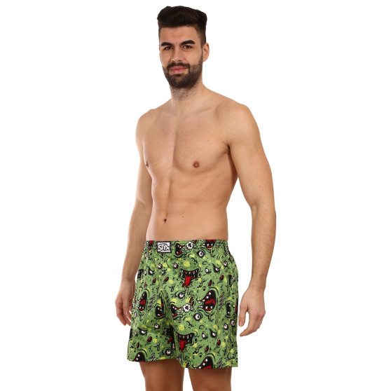 3PACK Sov boxershorts för herrar Styx flerfärgad (3DTP13191)