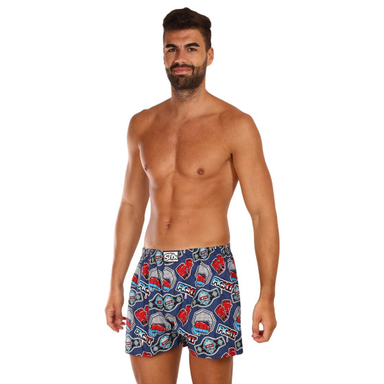 3PACK Boxershorts för herrar Styx art classic rubber flerfärgad (3A15693)