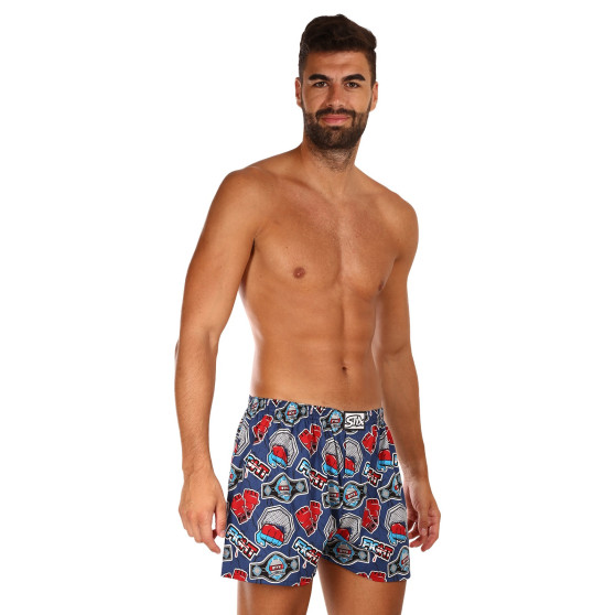 3PACK Boxershorts för herrar Styx art classic rubber flerfärgad (3A15693)