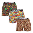 3PACK shorts för män Represent exklusiv Mike (R3M-BOX-07303341)