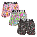 3PACK shorts för män Represent exklusiv Mike (R3M-BOX-073279)