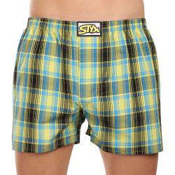 Boxershorts för herrar Styx klassisk elastisk flerfärgad (A1021)