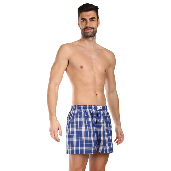 Boxershorts för herrar Styx klassisk elastisk flerfärgad (A1024)