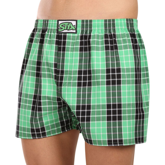 Boxershorts för herrar Styx klassisk elastisk flerfärgad (A1029)