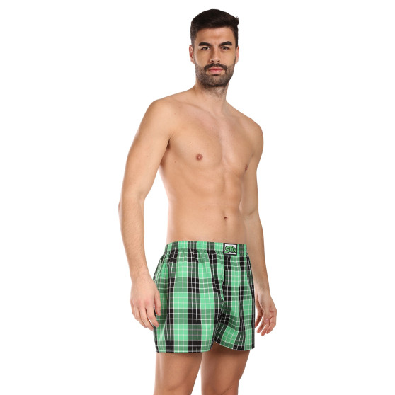 Boxershorts för herrar Styx klassisk elastisk flerfärgad (A1029)