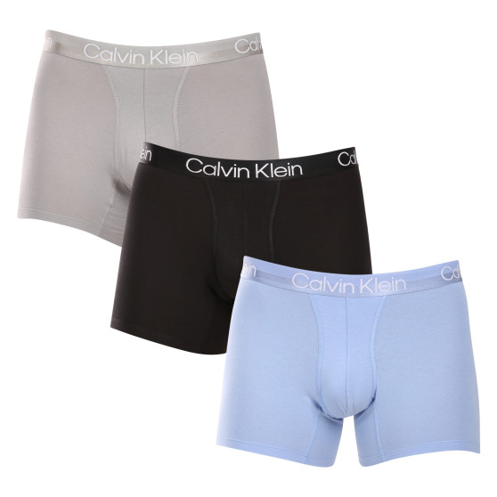 3PACK Boxershorts för herrar Calvin Klein multicolour (NB2971A-MCA)