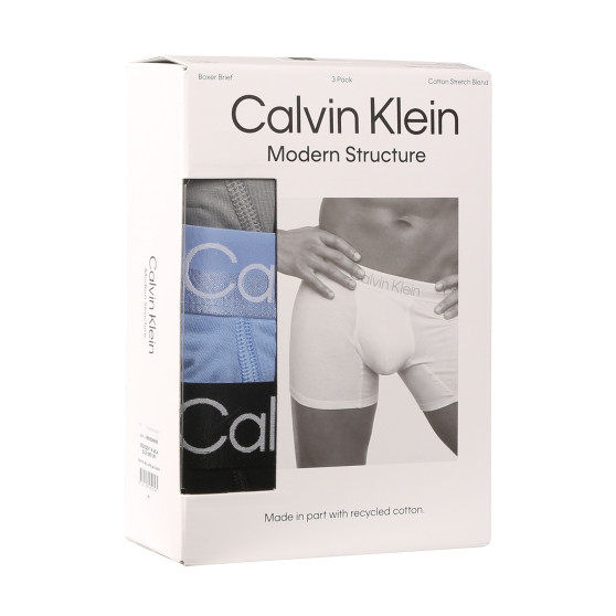 3PACK Boxershorts för herrar Calvin Klein multicolour (NB2971A-MCA)