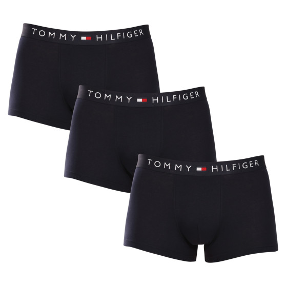 3PACK Boxershorts för herrar Tommy Hilfiger blå (UM0UM03180 0SY)