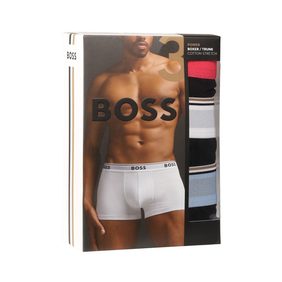 3PACK Boxershorts för herrar BOSS multicolour (50514928 978)